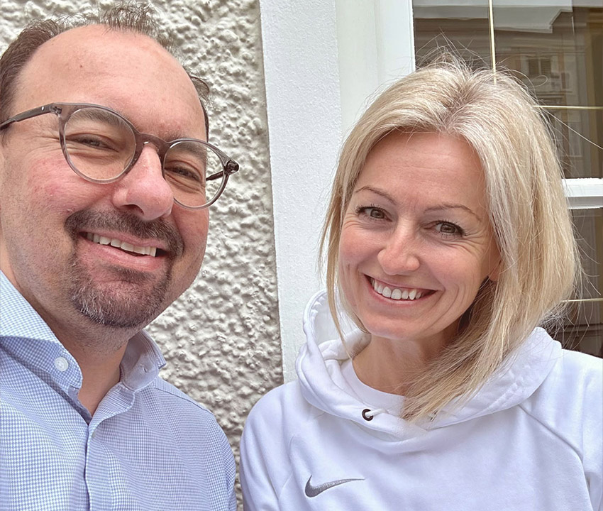 Rudolf Körber und Elisa Köchl
